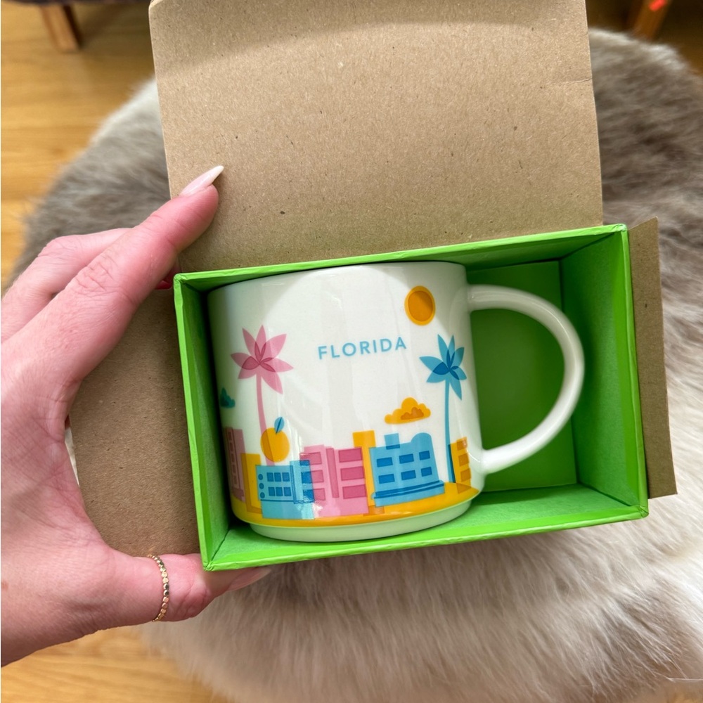 NWT Starbucks You Are Here FL Mug